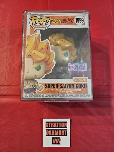 Funko Pop! Super Saiyan Goku #1999 LE LEGENDARY 1200 PCS Evend Exclusive DBZ NIB