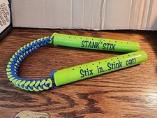 Stank Stix Shoe Freshener Deodorizer 2 Stick Set Green Stix