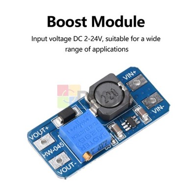 20PCS MT3608 DC 2A Step Up Power Supply Module 2v -24v Booster Module F Arduino