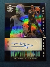 2019-20 Panini Illusions Trophy Collection Dewayne Dedmon #TC-DWD (AU) /15