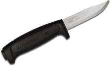 Morakniv Mora Knife Sweden Basic 511 Fixed 3-5/8" Carbon Steel Blade Black