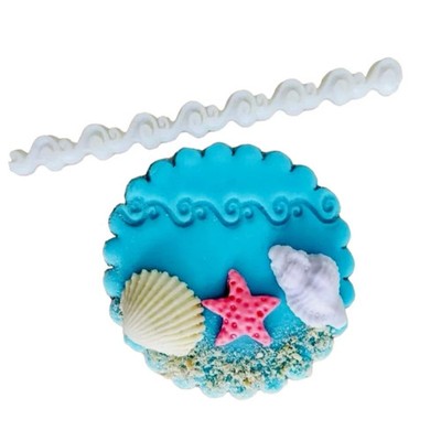 3D Wake Ocean 10cm Ausstecher Prägestempel Kekstorte Geburtstag