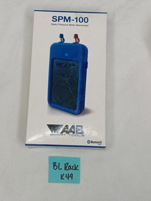 AAB Smart Tools SPM-100 Static Pressure Meter  Bluetooth Manometer With Probes