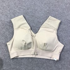 Tommie Copper Shoulder Support Bra Womens 2XL Zip Front Znergy Activewear Sports