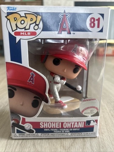 Funko Pop Shohei Ohtani Vinyl Figure MLB Angels Collectible #81