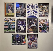 MLB Colorado Rockies Card Lot Of 10 - Blackmon, Bryant, Bernabel, Bard, Tovar