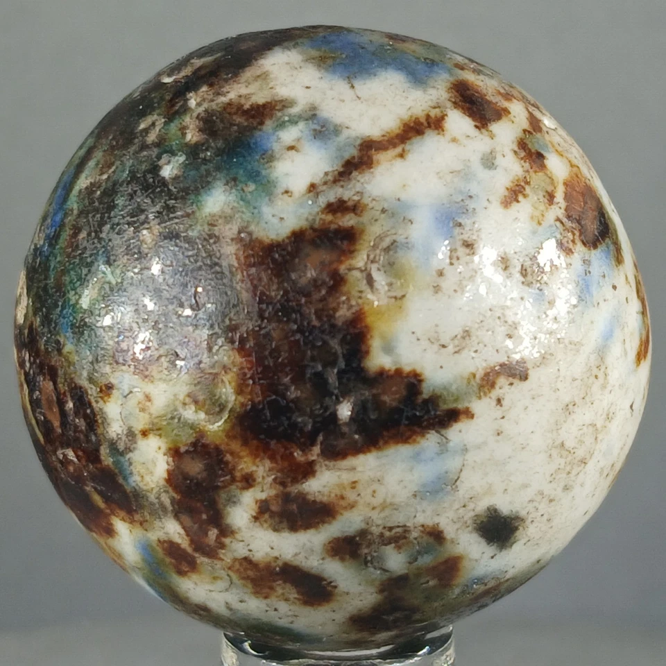 Enorme mármol de arcilla Bennington de lujo vintage de 1,30 pulgadas casi como nuevo  Foto 2 de 4