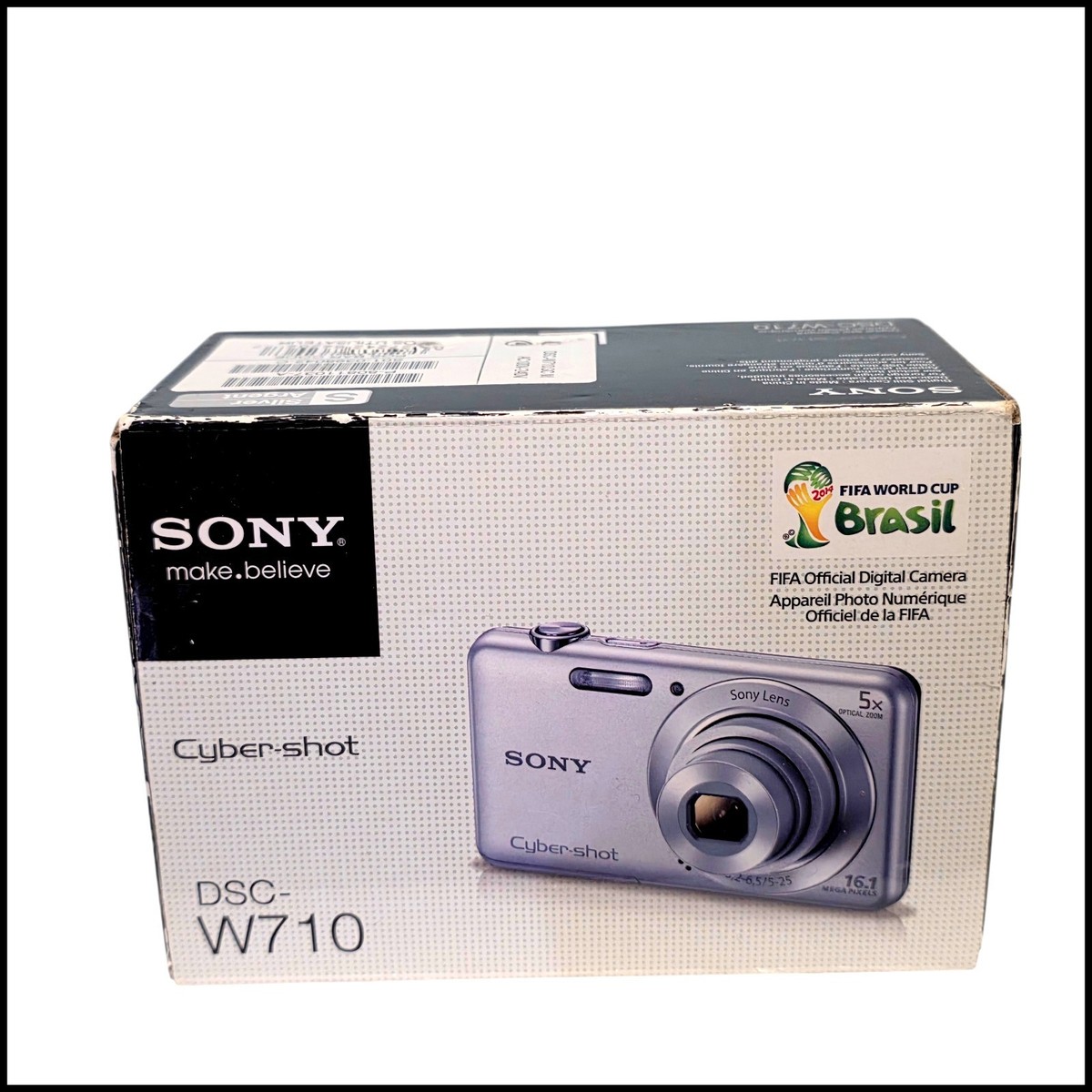 Sony Cyber-shot DSC-W710 16.1MP Digital Camera - Silver for sale