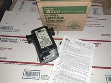 TACO 006-BT4 3/4" Threaded Brass Bronze Cartridge Circulator Pump