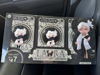 Laura BLACK AND WHITE SPECTRUM Series Blind Box of 6 New Sealed