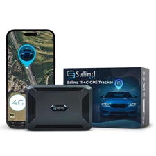 4G GPS Vehicle Tracker - Real-Time Tracking, LTE, Magnetic, US & Worldwide SIM,