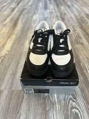 Vintage Mens Size 10 Rare Reebok S‎ Carter Classic Low Jay-Z  Black White W/ Box Reebok s carter jay - Gem main image 3