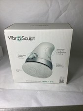 Vibro Sculpt Electric Deep Tissue Massager Cellulite Remover White NEW OEM SEAL