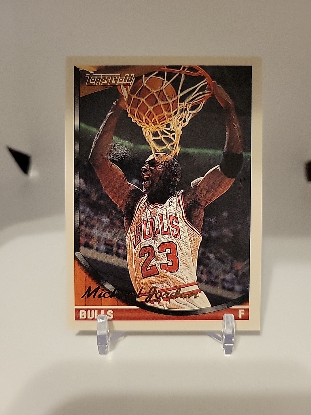1993-94 Topps Gold #23 Michael Jordan BASKETBALL Chicago Bulls