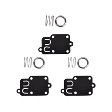 Carburetor Diaphragm Gasket kit Fit for Spring Cap 2Hp Thru 5Hp Horizontal En...
