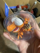 Rainbow Friends Mystery Bag Mini Figure ORANGE MONSTER with Bowl Series 1 NEW