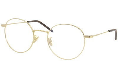 Saint Laurent Classic SL237/F 003 Eyeglasses Men's Gold Optical Frame 52-mm
