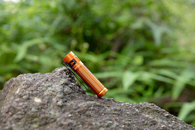 Olight Baton 3 Pro Orange Skeleton Rechargeable Flashlight, 1500 L