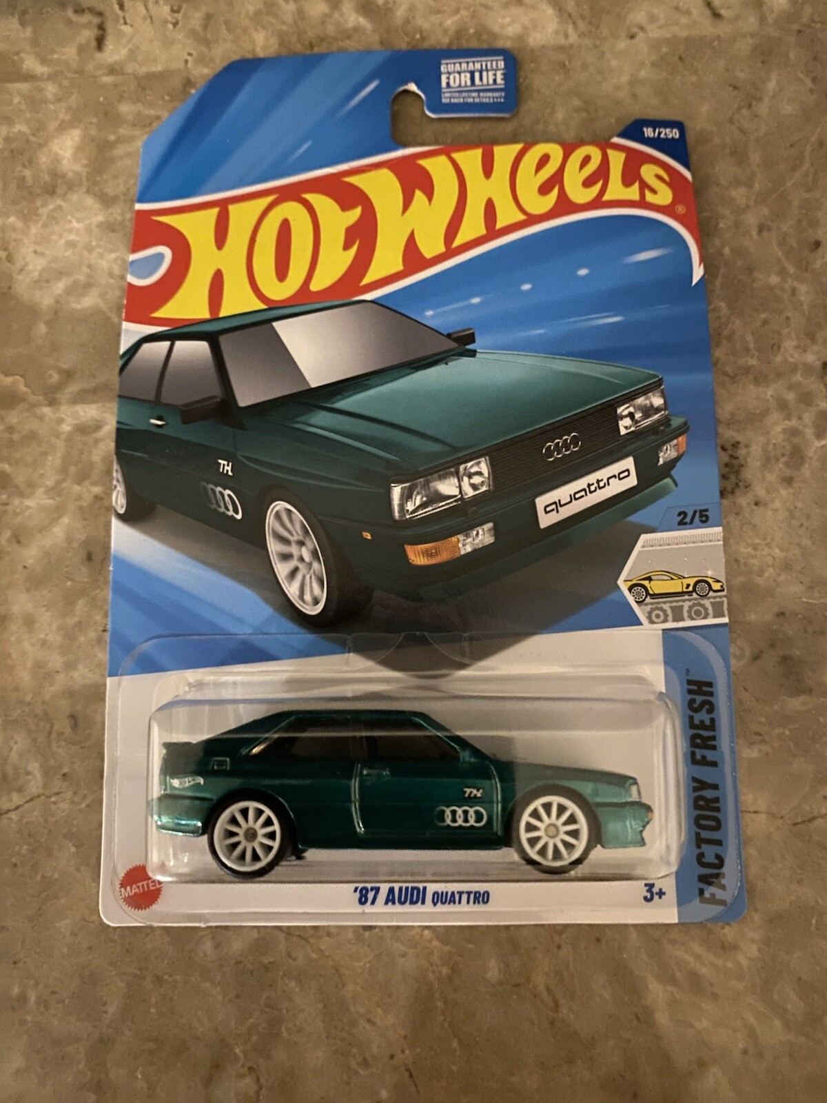 NEW! 2025 Hot Wheels '87 Audi Quattro Super Treasure Hunt
