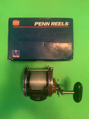 PENN SPECIAL SENATOR 114HL 6/0 FISHING REEL WITH BOX, PAPERWORK