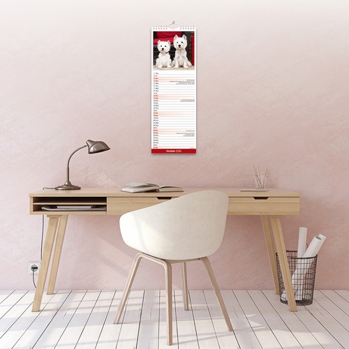 West Highland Terrier Slim 2026 Calendar | Dog Gift 15% OFF MULTI ORDERS - Picture 5 of 8