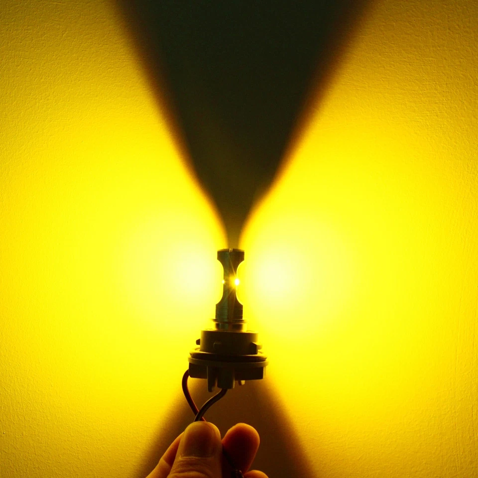 Allá Lighting 2057 Parking|Bombilla intermitente amarillo naranja brillante Foto 2 de 4