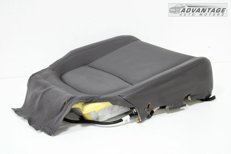 Honda Odyssey 2018-2021 asiento delantero derecho cojín inferior cuero marrón OEM Foto 3 de 4