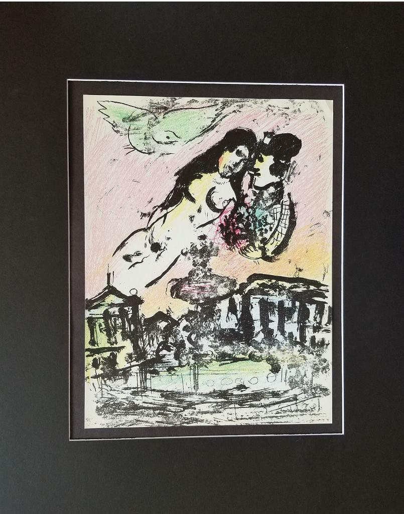 【リトグラフ】Marc Chagall Marc Chagall Original Lithograph 