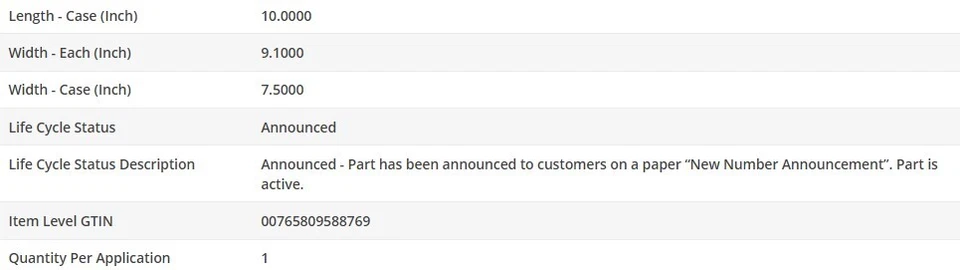 Filtro de aceite tipo OEM WIX para Ford Thunderbird 2003-2005 V8-3,9 L Foto 4 de 4