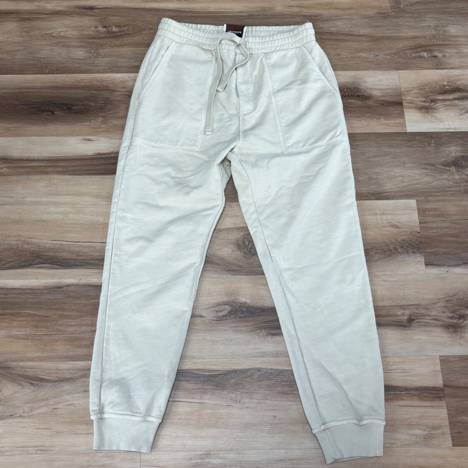 Nanushka Joggers Large Recycled Cotton Heavyweight Logo Unisex Sweatpants-image