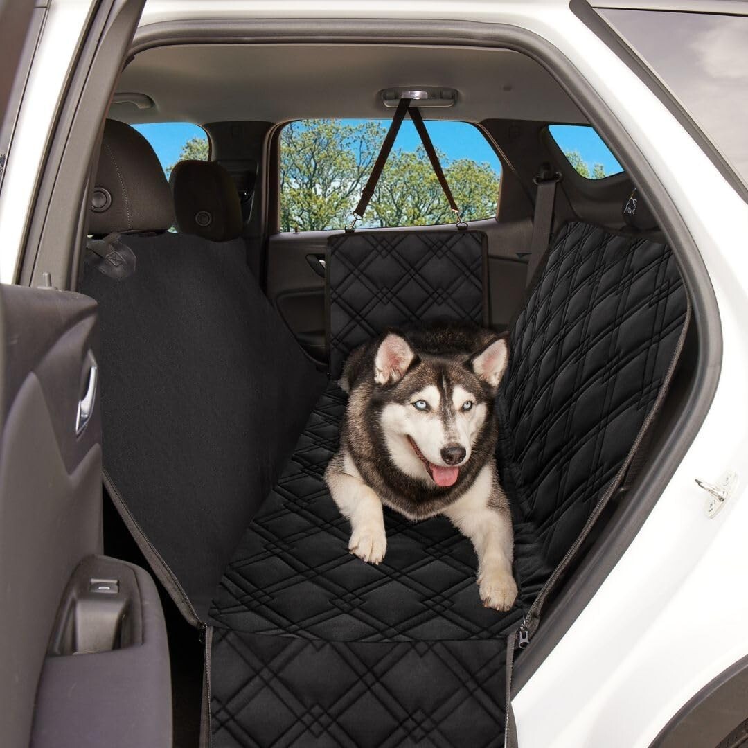 Meadowlark Dog Car Seat Cover, Heavy Duty Dog Seat Cover for Back Seat