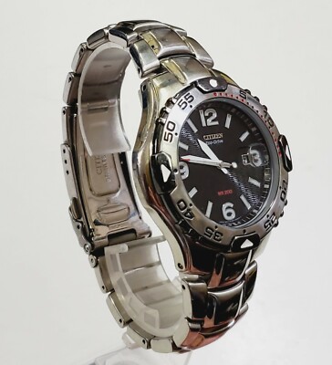 UNIQUE Men's SOLAR CHRONOGRAPH Watch CITIZEN Eco-Drive E111-K005795 | eBay