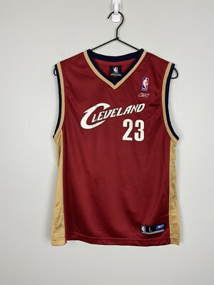 CLEVELAND JAMES 23 レッドジャージ、レブロン Cleveland Cavaliers Lebron James Nike Stitched #23 Red Youth