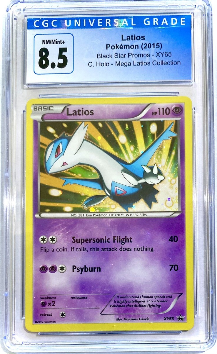 Pokémon Latios XY 2015 Black Star Promos XY65 C. Holo Promo