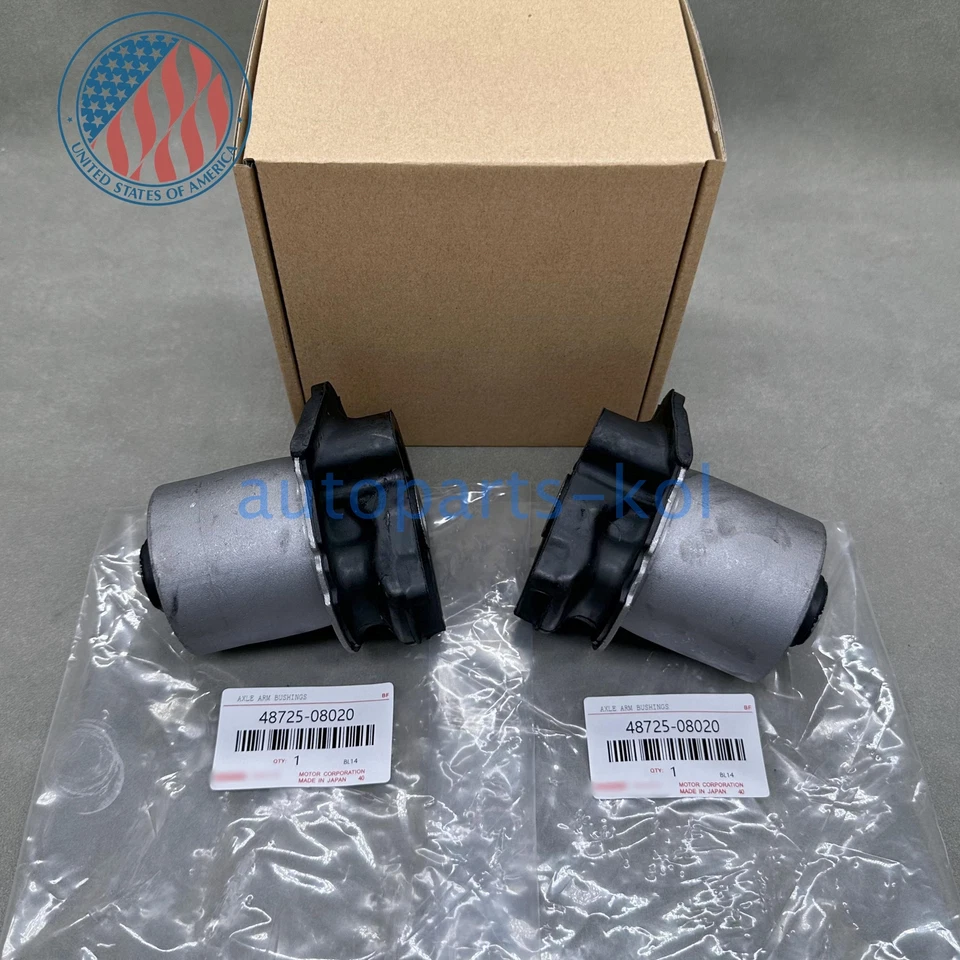 New 2PCS REAR LEFT & RIGHT AXLE ARM BUSHINGS FOR TOYOTA SIENNA 04-20 TWO SIDE US - Image 3 of 4
