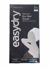 Vytal Easydry Premium Eco Hair Towels 8 Ct White 32 x 17 Bring The Salon Home