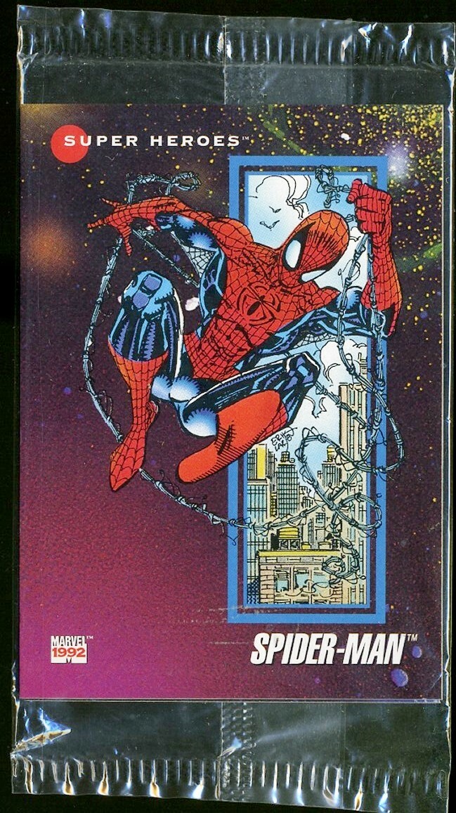 1992 Impel Marvel Universe 3-Card Promo/Prototype SEALED PACK