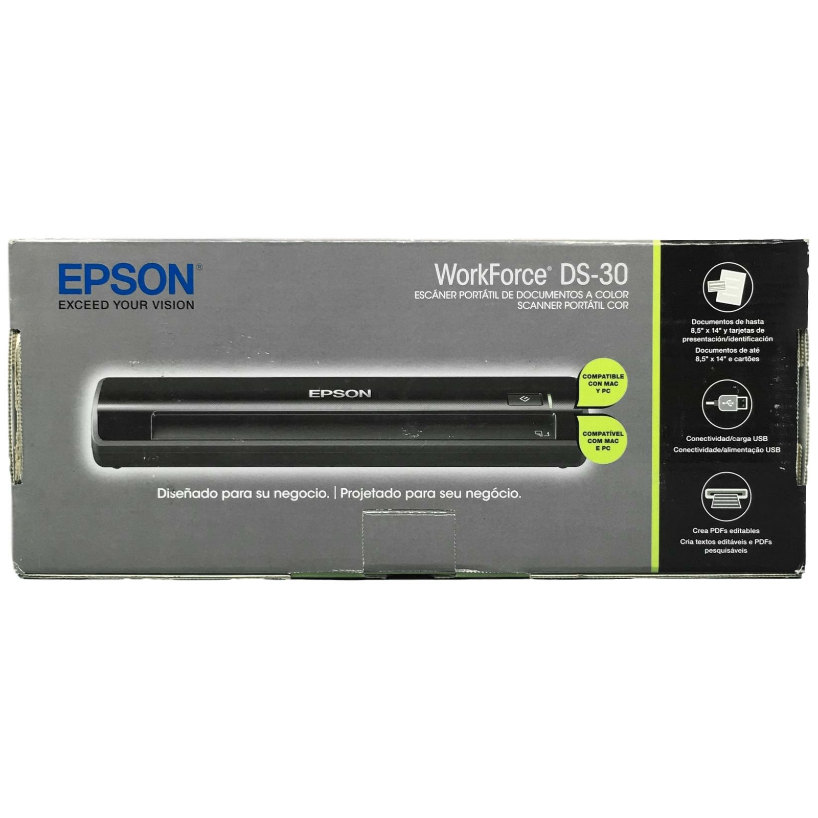 Epson Workforce Ds 30 Portable Scanner For Sale Online Ebay