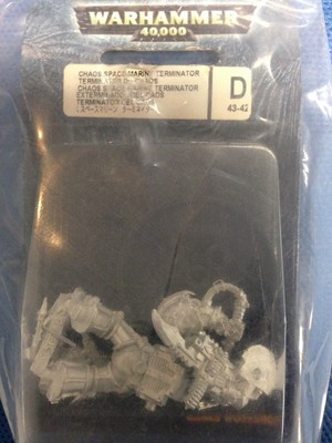 Warhammer 40000 WH 40k 43-42 Chaos Space Marine Terminator OOP Blister
