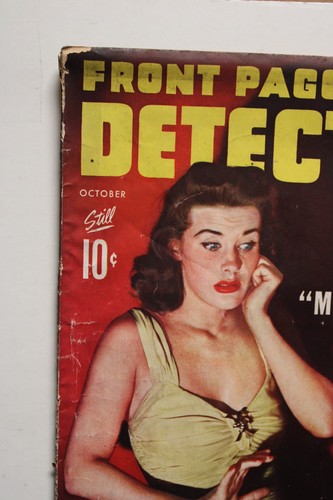 FRONT PAGE DETECTIVE Vol 7 #6 Oct (1943) Dell Publishing Co. - Picture 2 of 3