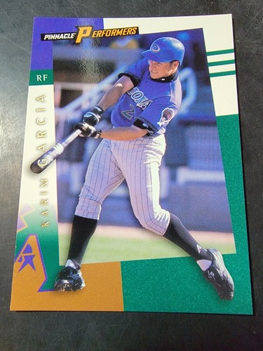 1998 Pinnacle Performers Karim Garcia #101 card