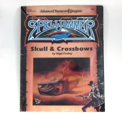 Spell Jammer Skull & Armbrust - Shrink Torn - Advanced Dungeons and Dragons M134