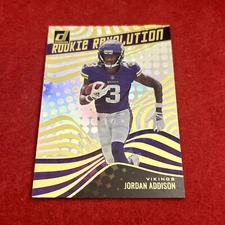 2023 Panini Donruss Jordan Addison Rookie Revolution #RR-17 Insert (RC)