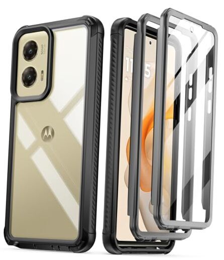 Guardian Case for Motorola [Not Fit 2023 Moto G Stylus 5G 2024 Black