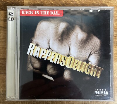 VARIOUS Back in the Day ... Rappers Delight  DOUBLE CD ALBUM - With Free Post