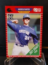 Andrew Painter RC 2021 Leaf Pro Set Red Border #PS20 - Philadelphia Phillies