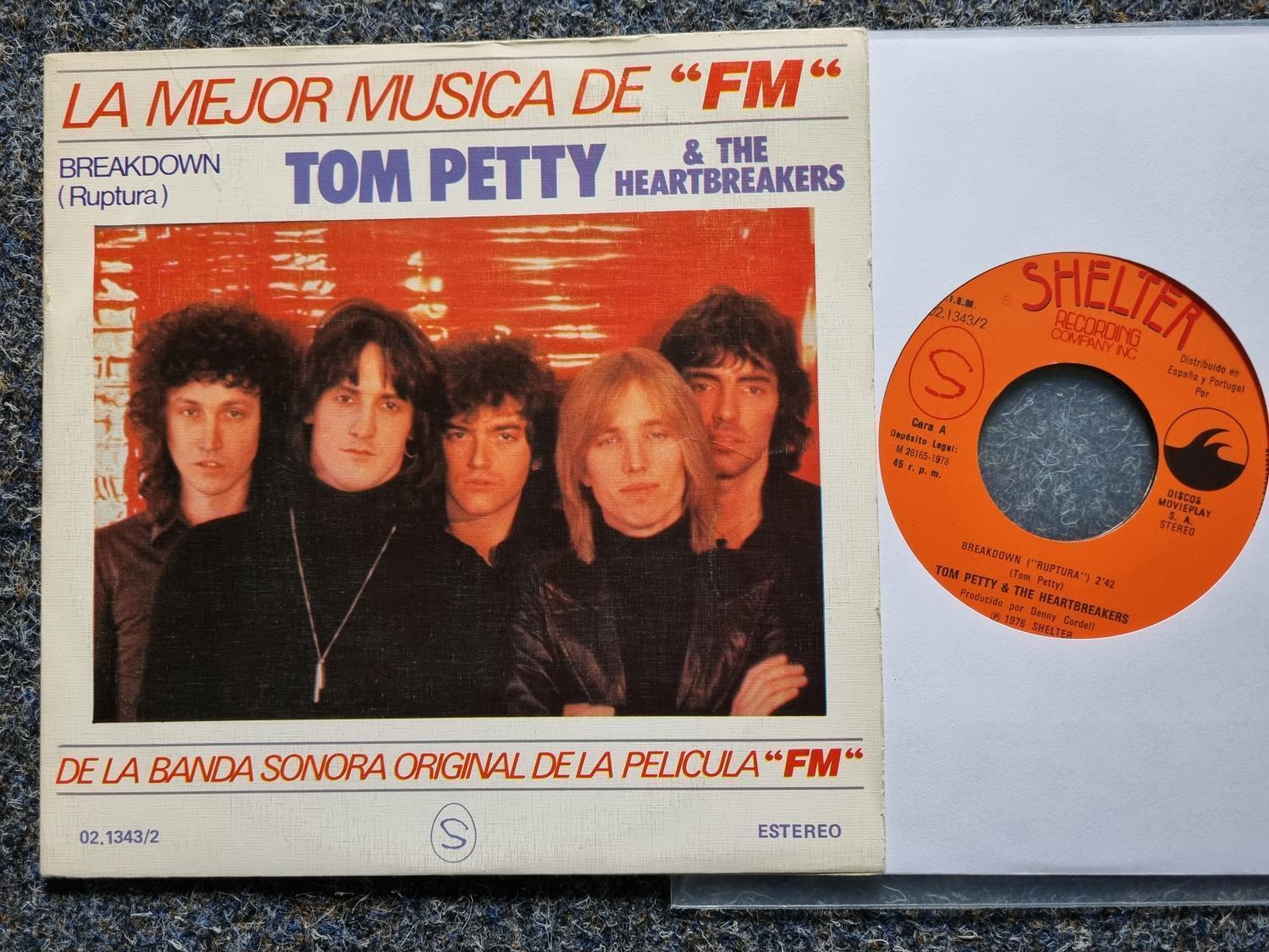 7"" Single Vinyl Tom Petty & the Heartbreakers - Breakdown SPAIN