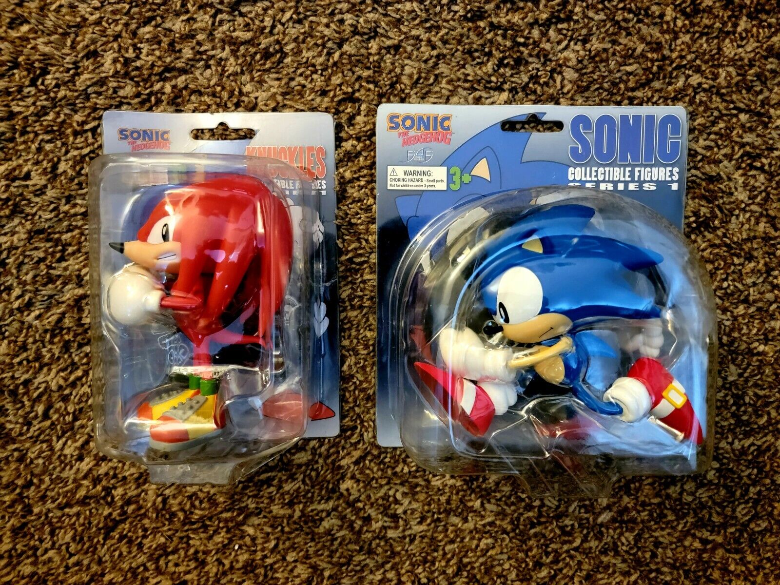 Sonic The Hedgehog & Knuckles - First 4 Figures - Series 1 - READ