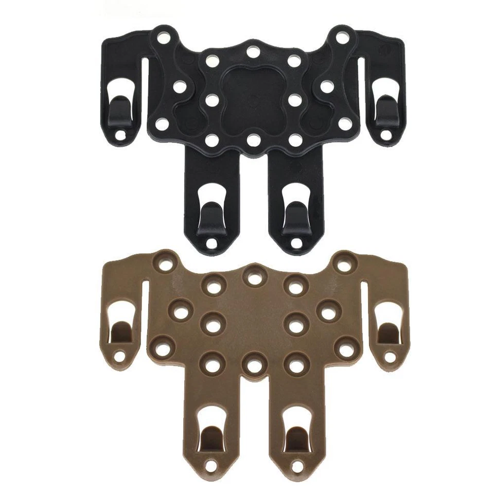 Tactical Molle Hunting Holster Adapter Gun Accessories Speed Clip Platform - Image 2 of 4