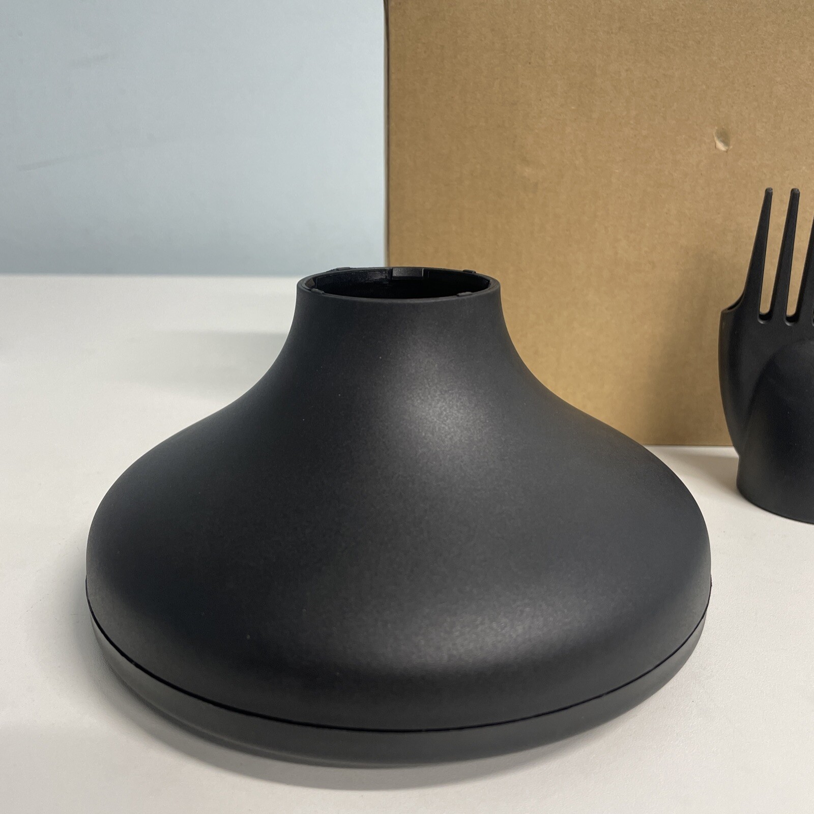 Universal hair diffuser Black Attachment comb included 2-Piece Set NEW 